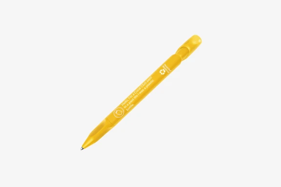 Taaskasutatud plastist valmistatud Coral Clubi pastapliiats